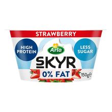 Arla Skyr strawberry pot